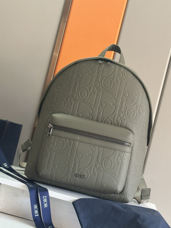 D*0r Rider 2.0 Backpack  Khaki D*0r Gravity Leather and Khaki Grained Calfskin 31 x 40 x 18 cm