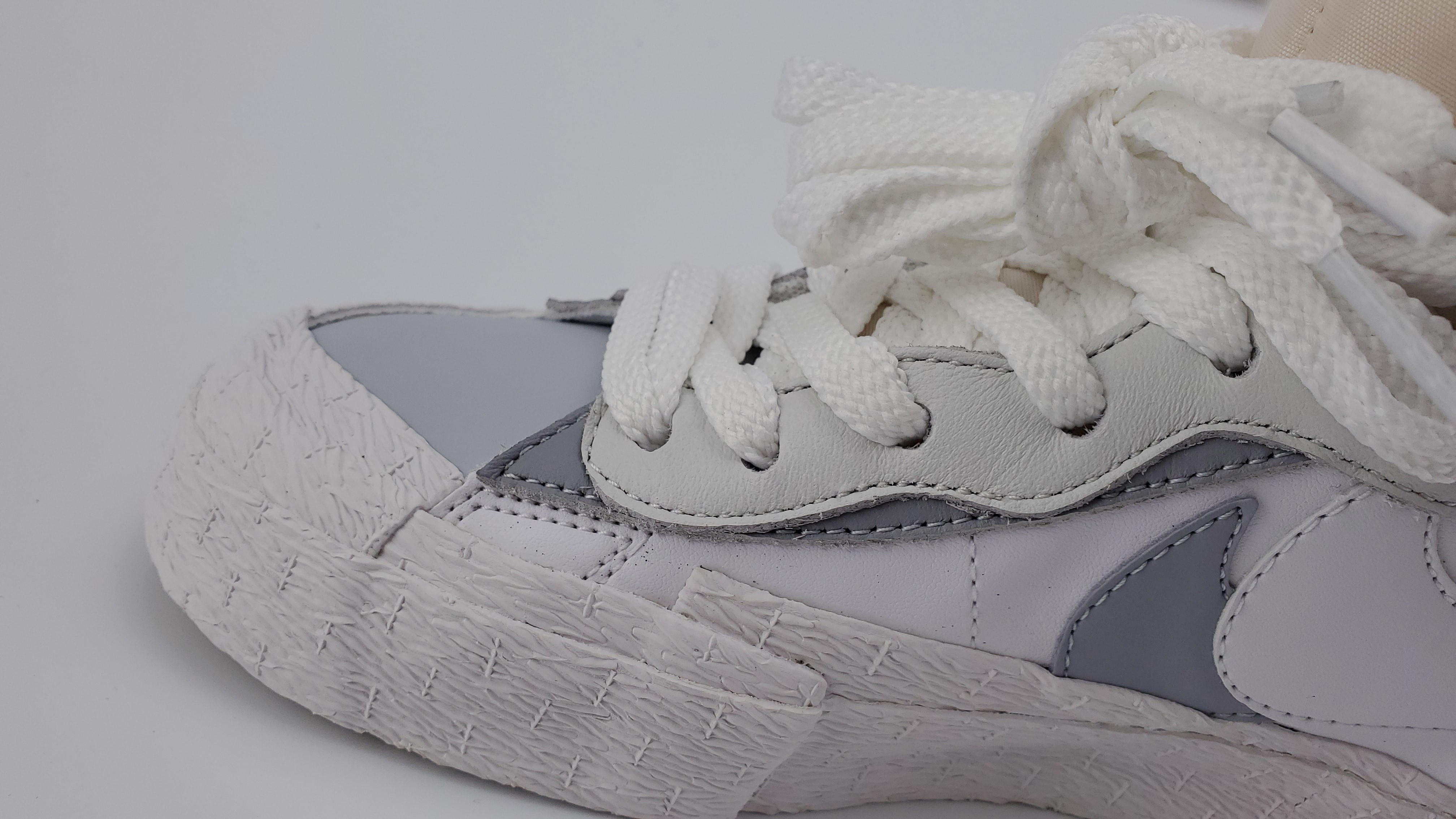 Nike Blazer High Sacai White Grey