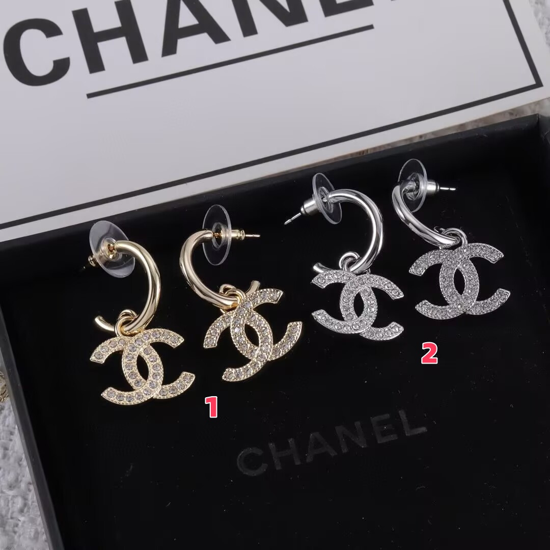 Ch*el earrings