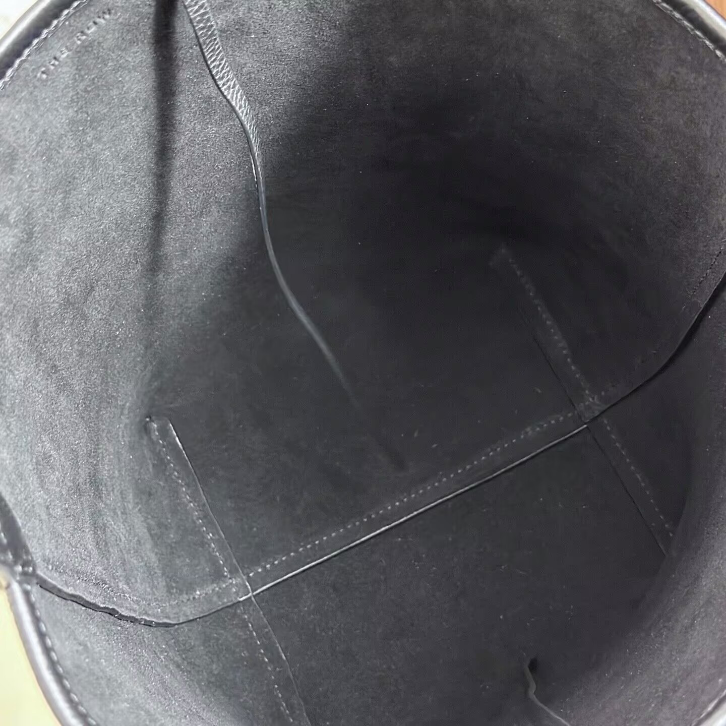 T*e R0w medium n/s park tote bag in leather 16.5x16.5x28cm