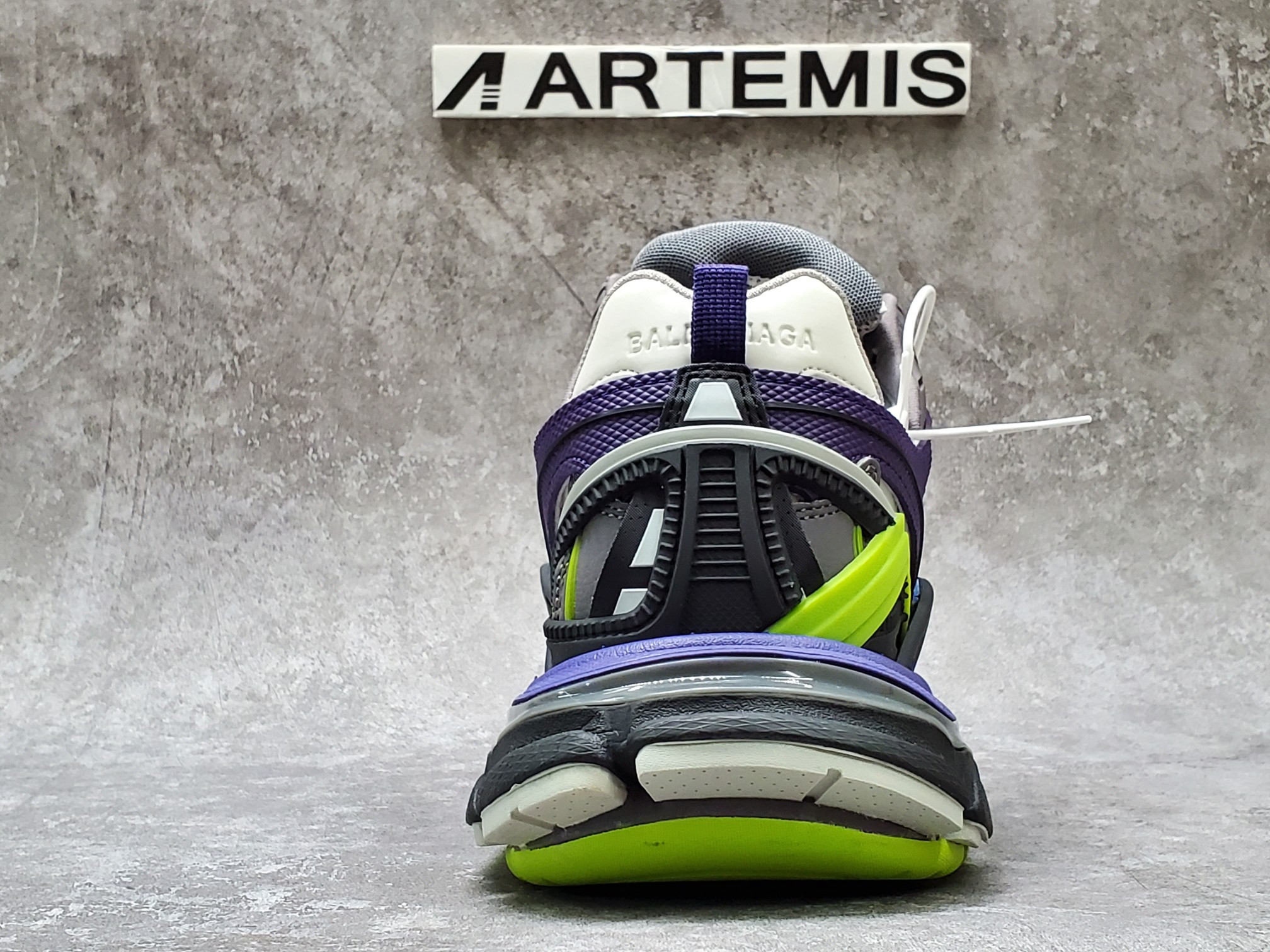 Balenciga Track 2 Trainer Purple Green