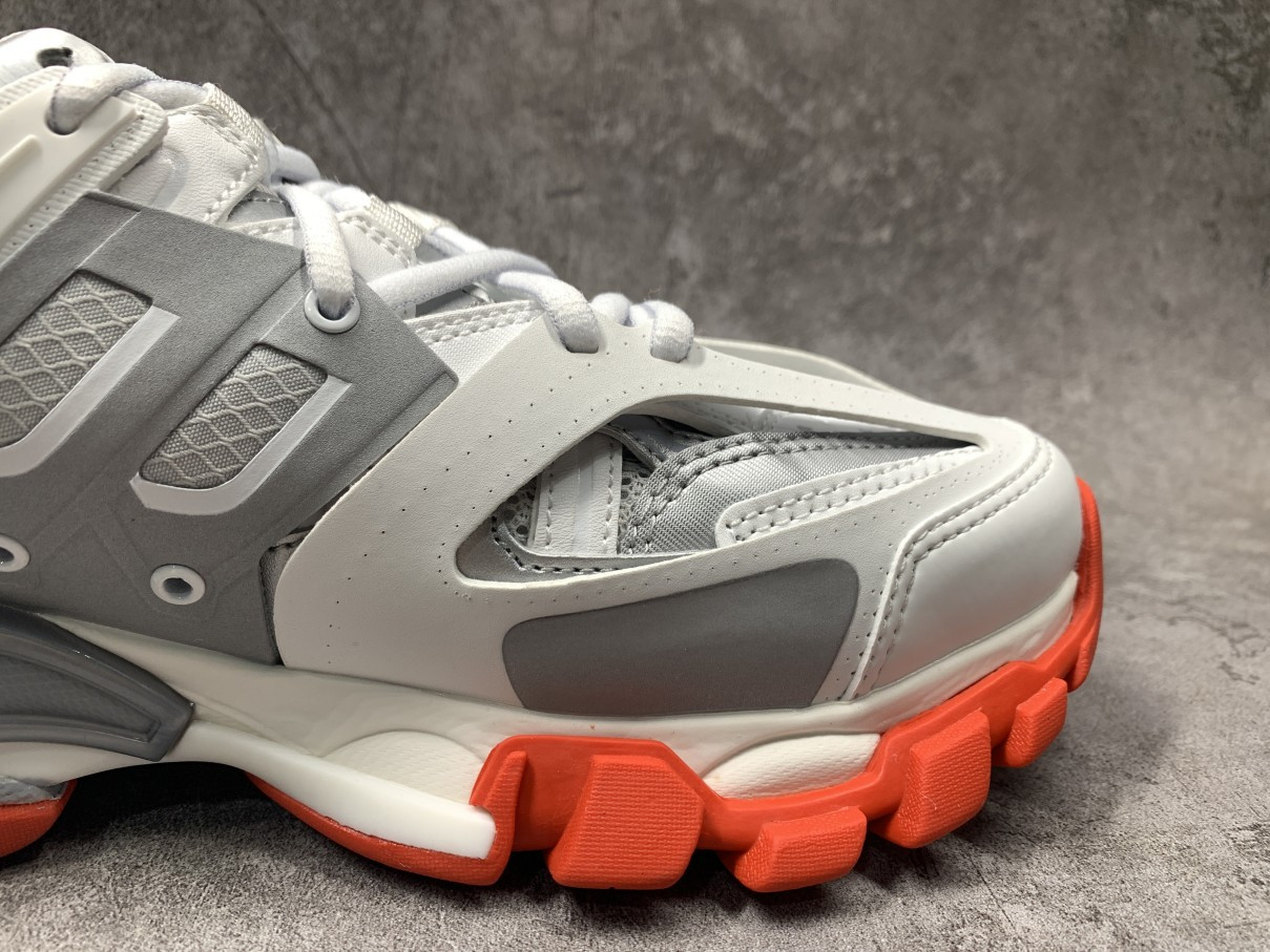 Balenciga Track Sneaker White Red