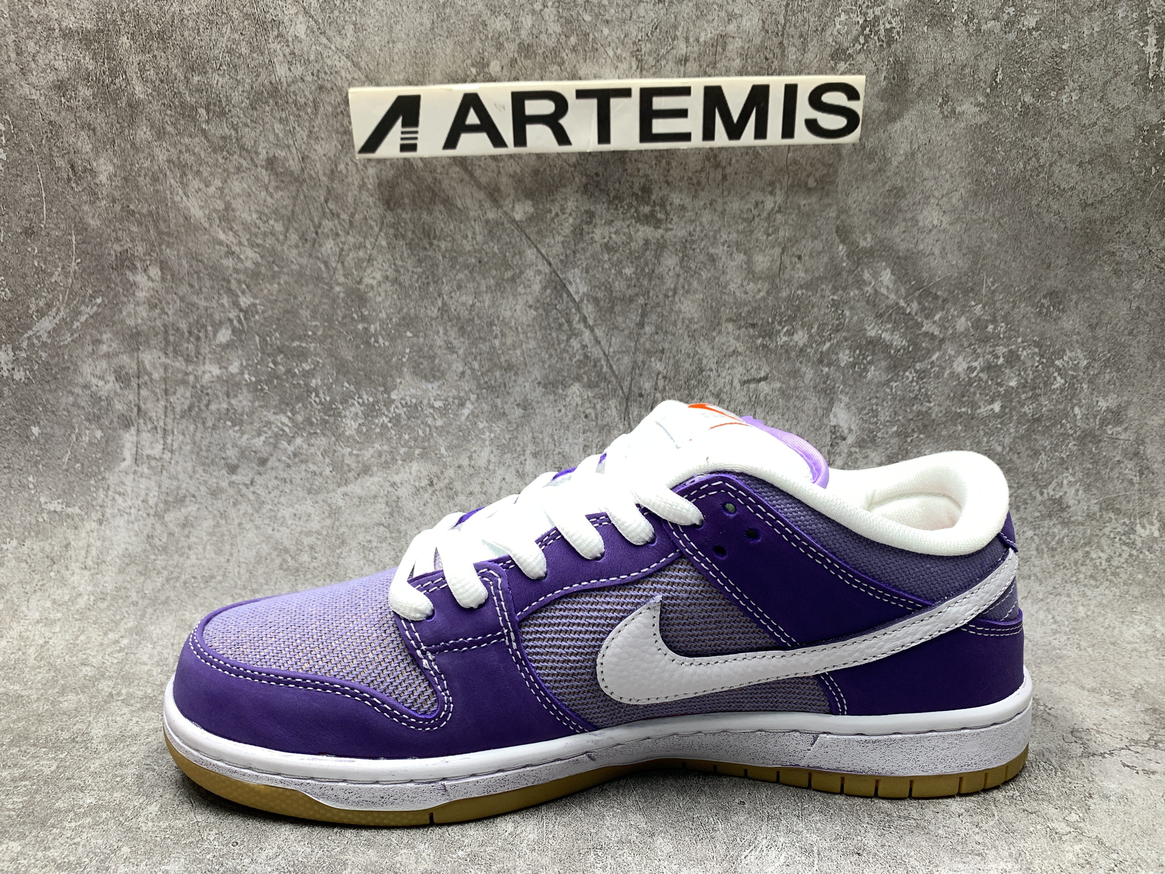 Nike SB Dunk Low Pro ISO Orange Label Unbleached Pack Lilac