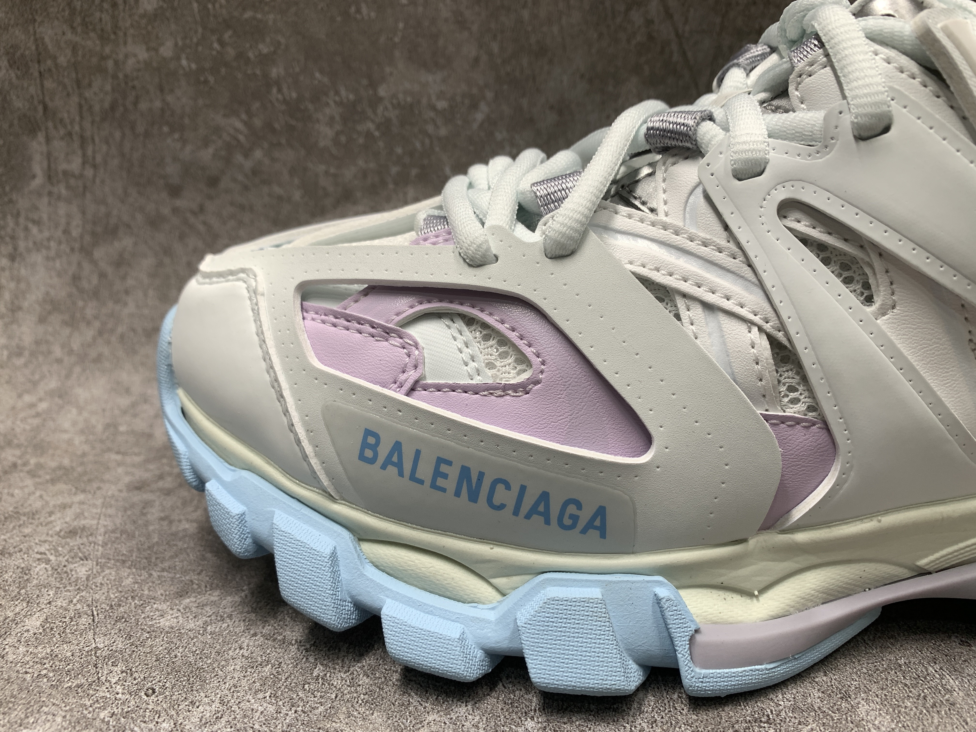 Balenciga Track Mule Pastel