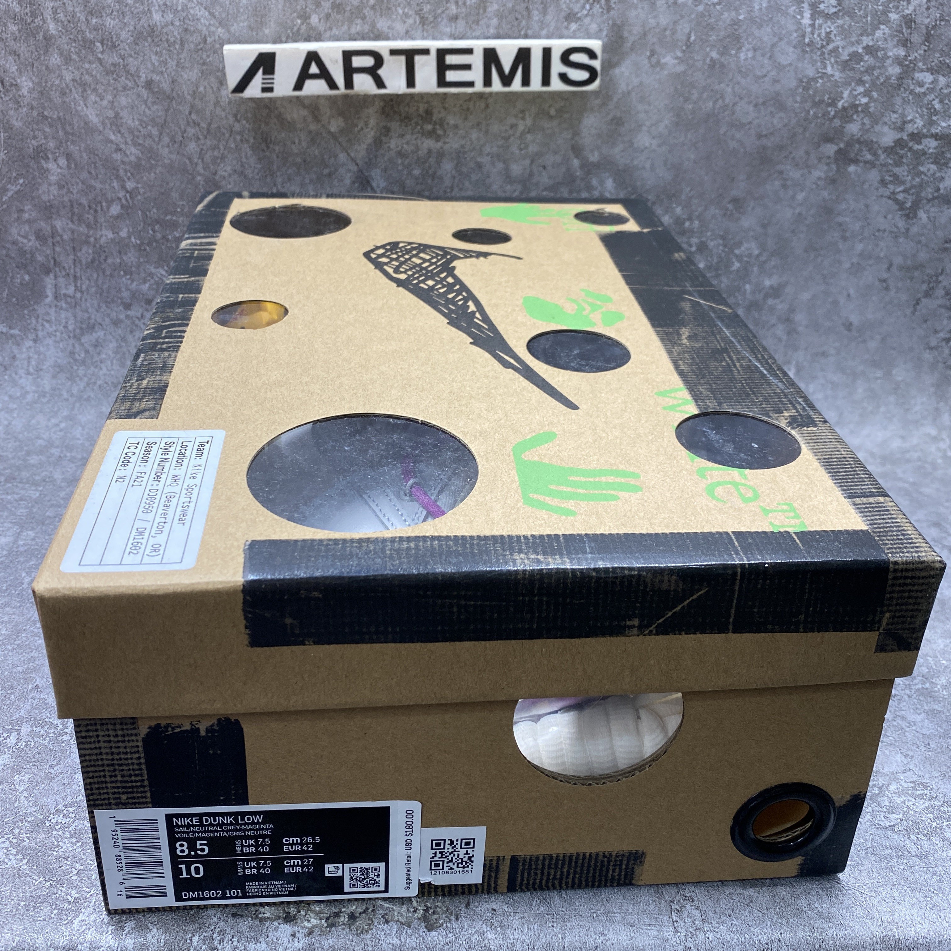 Nike Dunk Low Off-White Lot 45