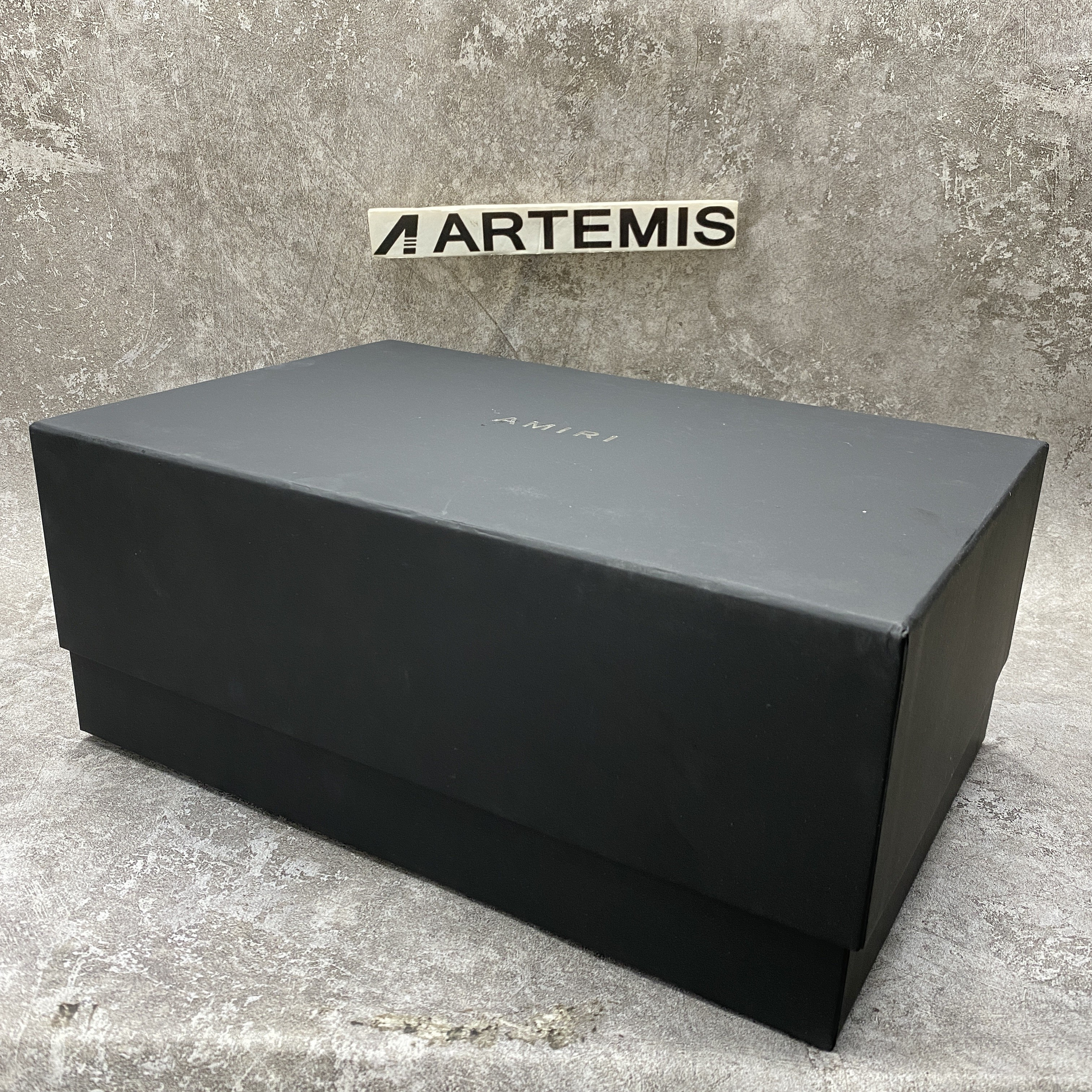 Amiri Skel Top Low Black White