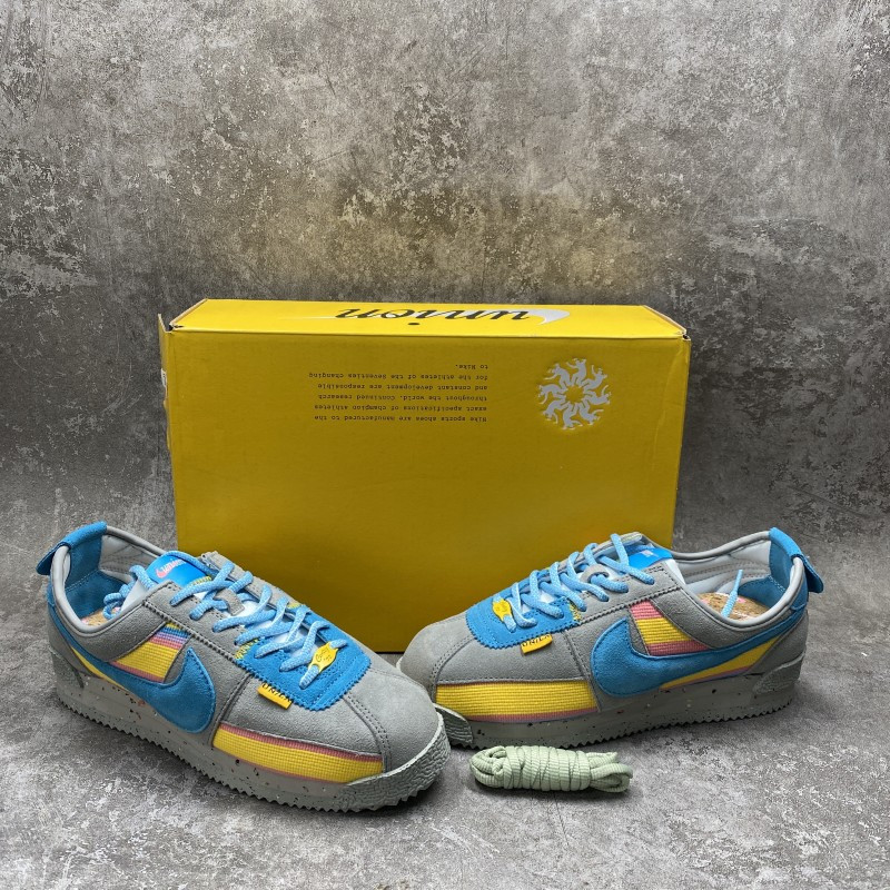 Union x Nike Cortez Blue Pink