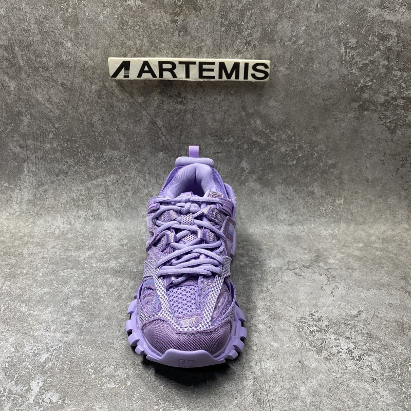 Balenciga Track Sneaker in Light Purple