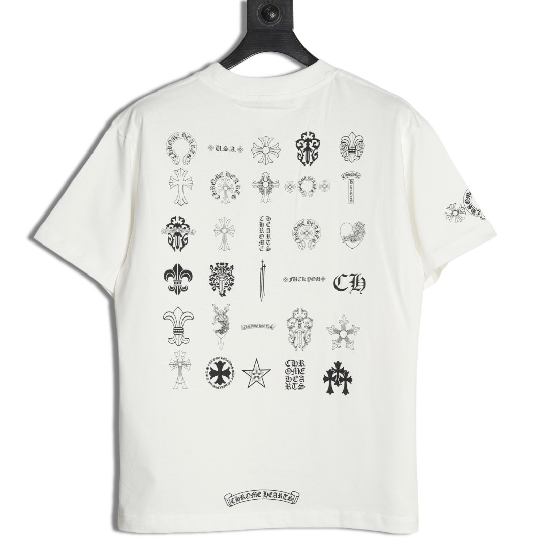 Ch**me He**ts 25ss Short-sleeved T-shirt