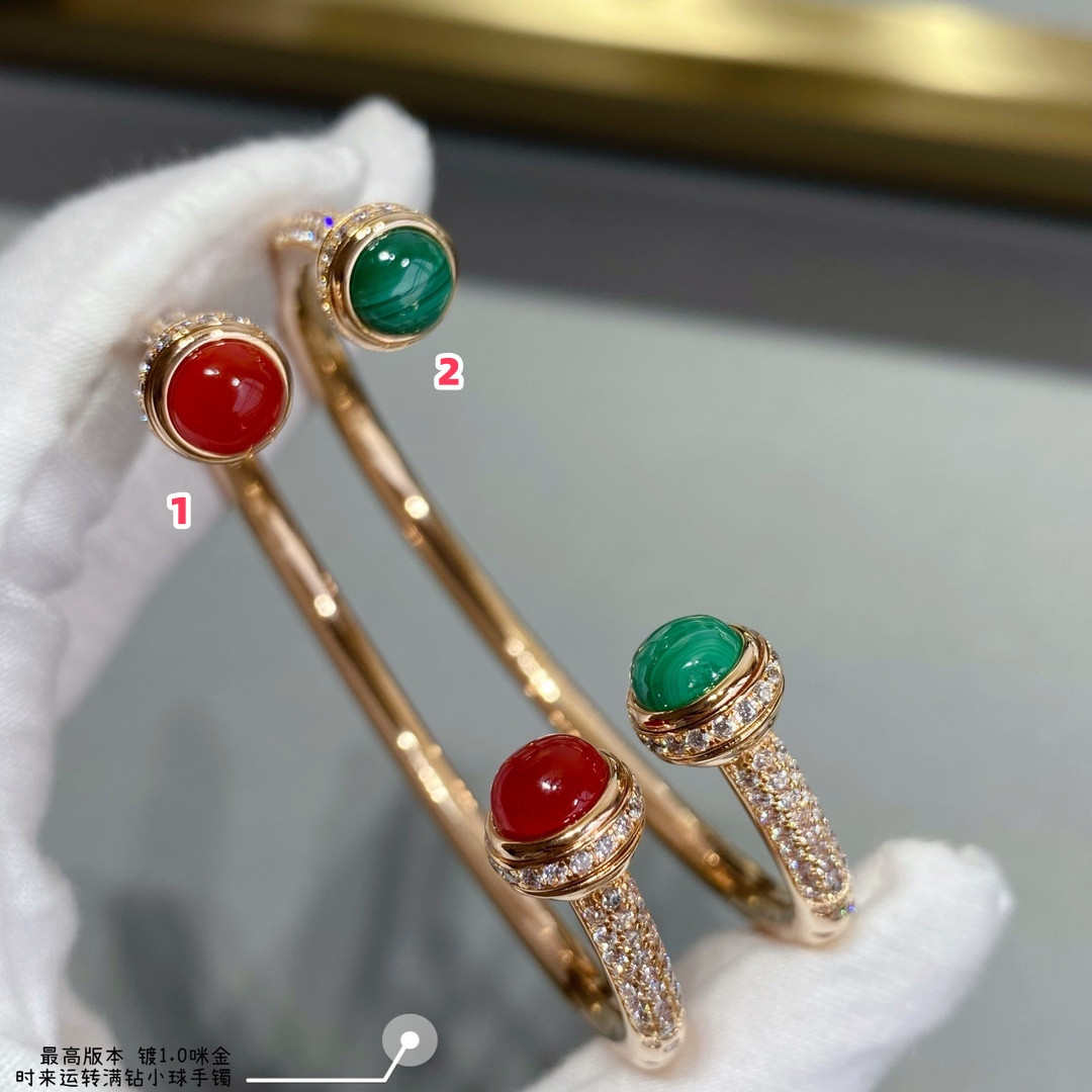 Piaget fully diamond-encrusted rotating ball Bracelet