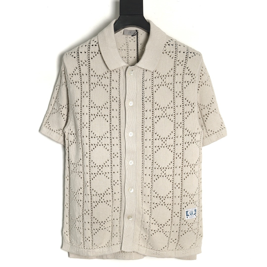 D*0r 24ss knitting Short-sleeved
