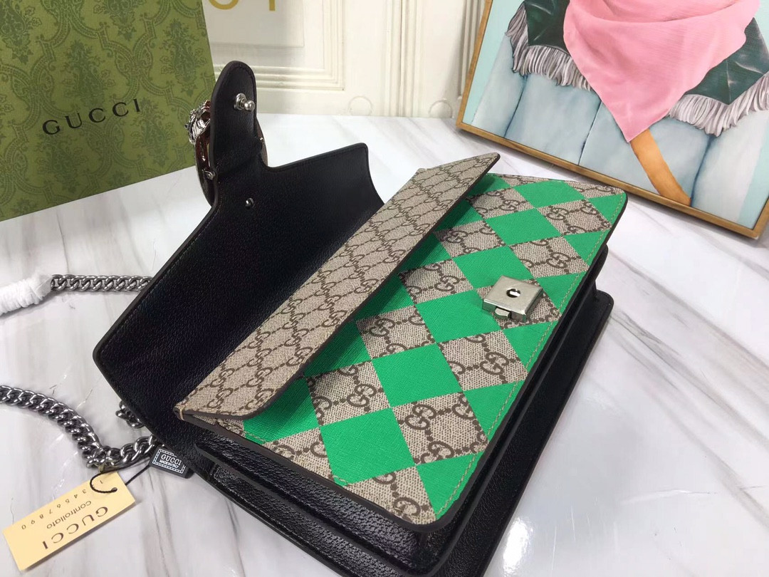 G*u*i dionysus small shoulder bag 11"wx7"hx3.5"d