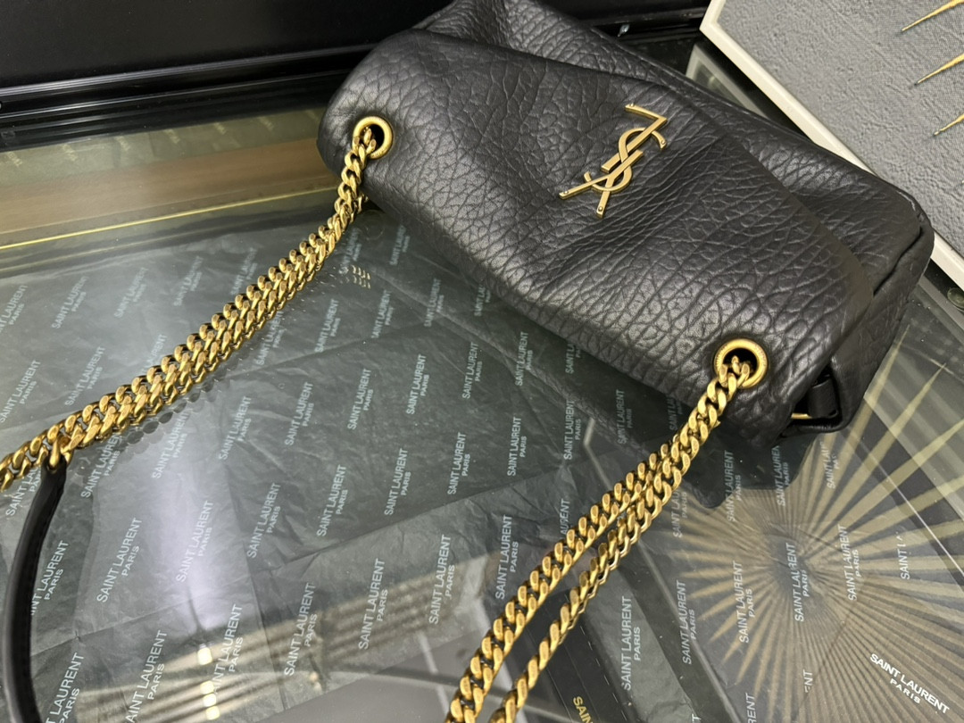 Y*L Calypso small in plunged lambskin 26x14x7cm