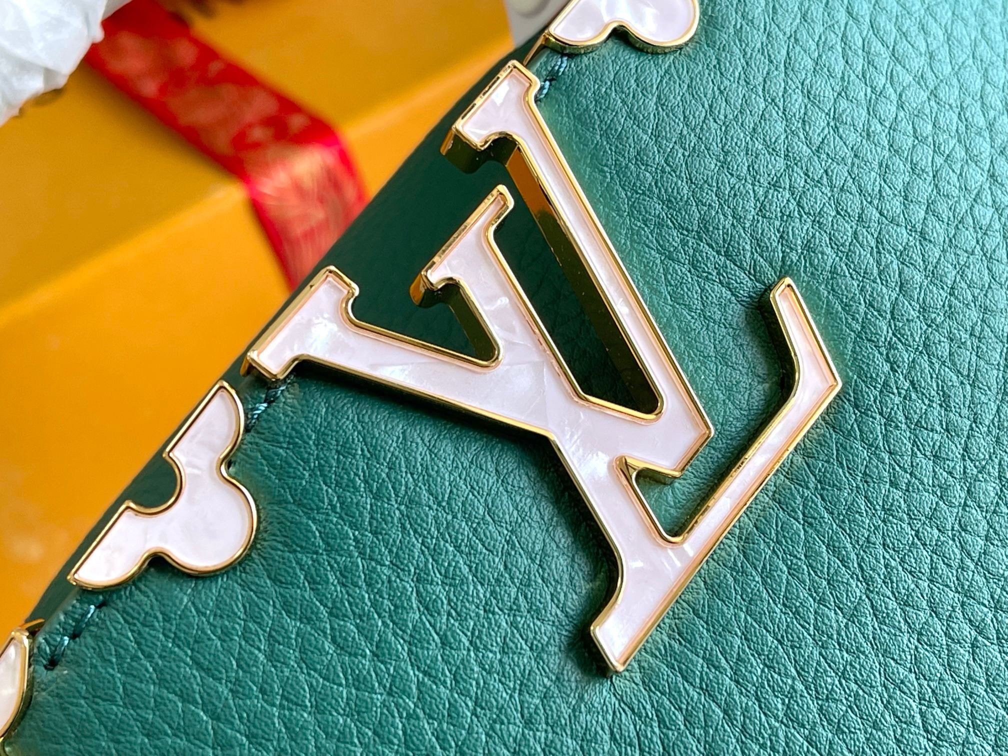 LV  Capucines Flower Crown M23766 Taurillon  21x14x8cm