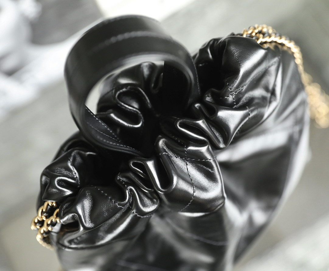 Ch*el 22 handbag calfskin 29x34x10.5cm