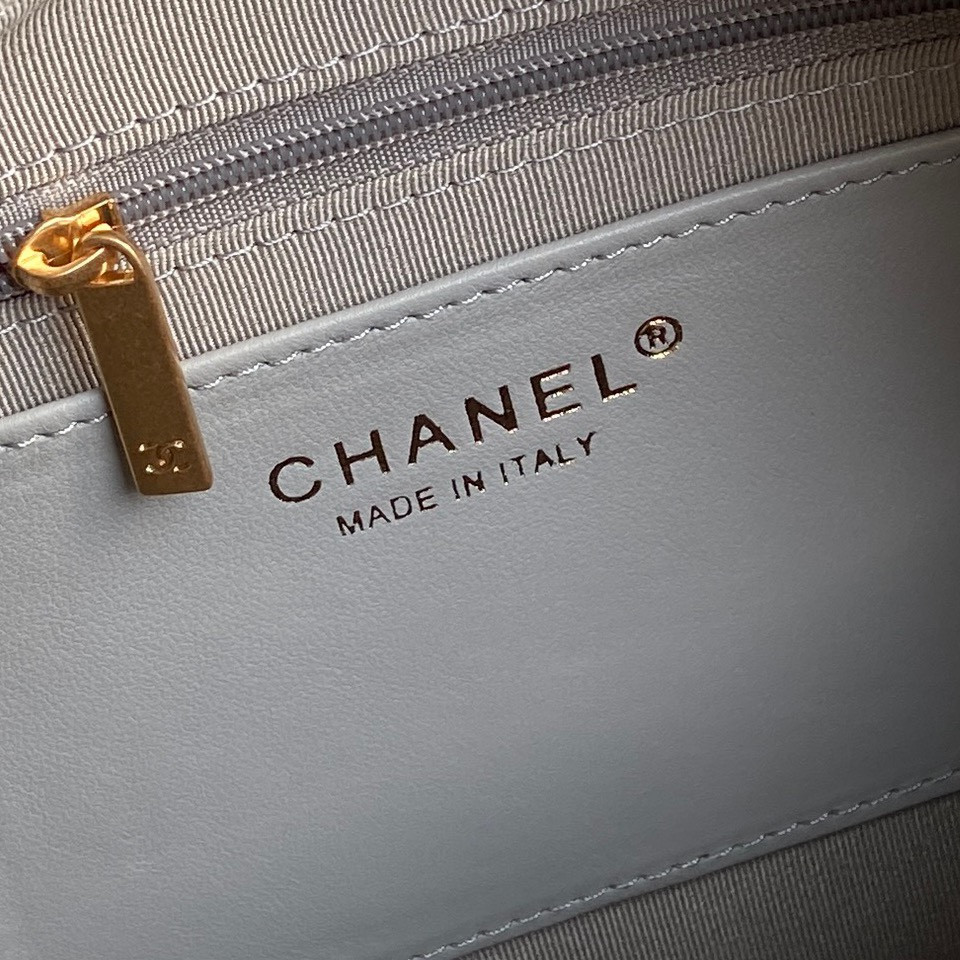 Ch*el 25c maxi hobo bag 27×35×18cm