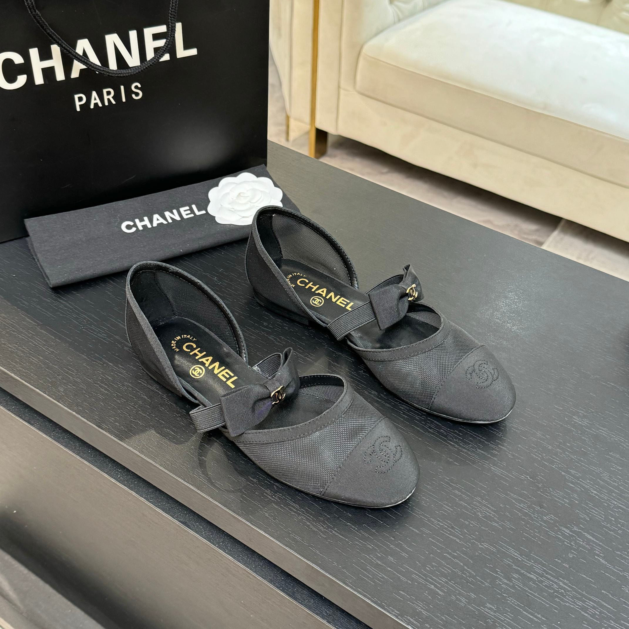 UA Ch*el Mary Janes